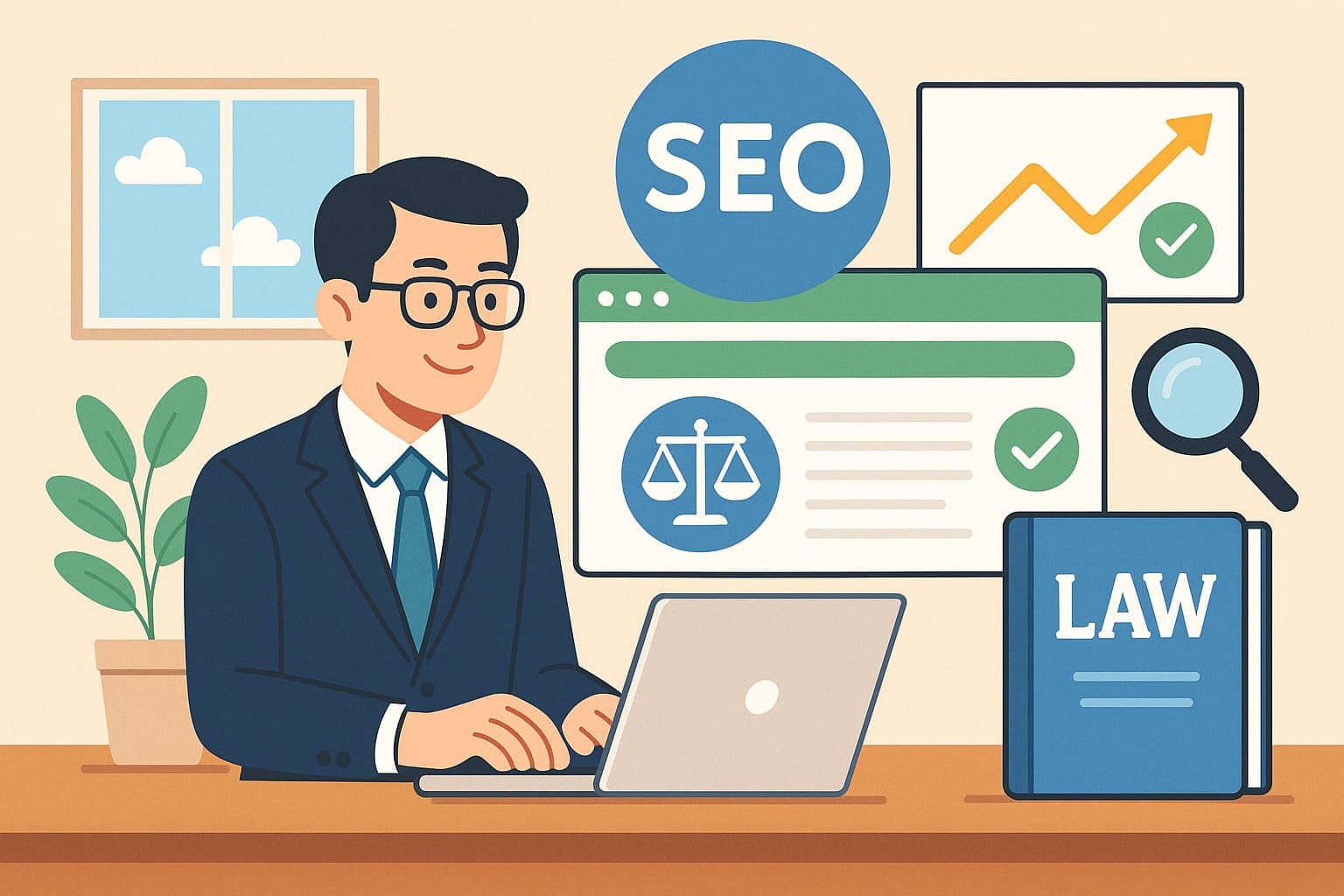 弁護士のためのSEO対策完全ガイド｜検索で選ばれる法律事務所になる方法【2025年最新版】