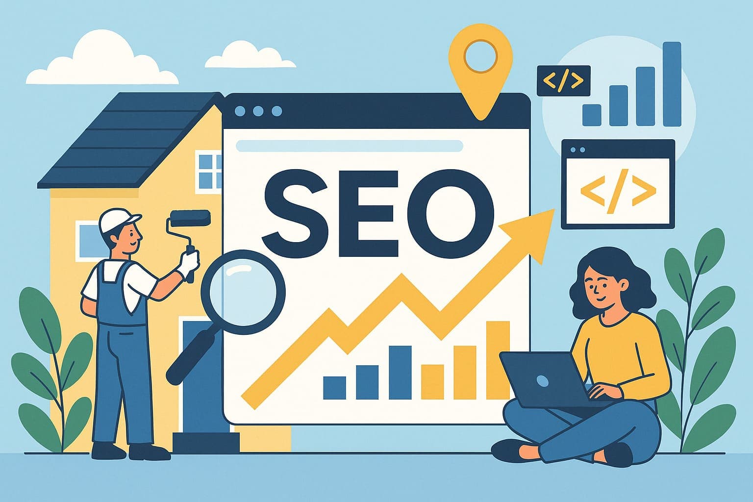 外壁塗装業界に強いSEO対策とは？集客につながるキーワード選定・コンテンツ戦略を解説【保存版】