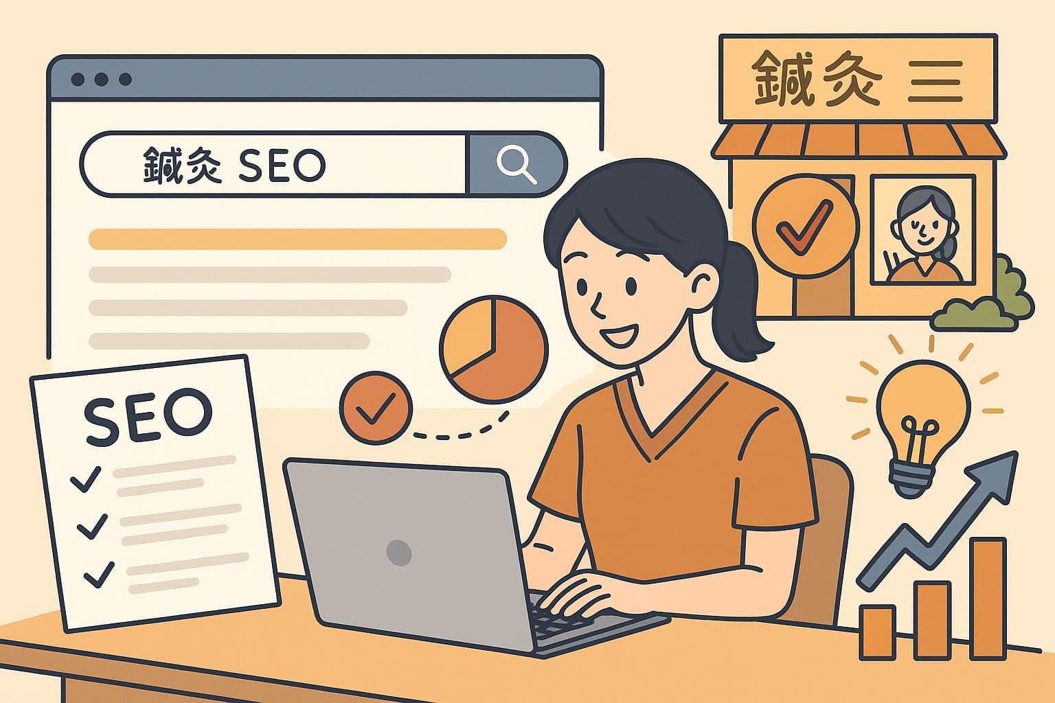 鍼灸院のSEO対策で失敗しないためのコツ10選｜ネットで選ばれる店舗になるための秘訣とは