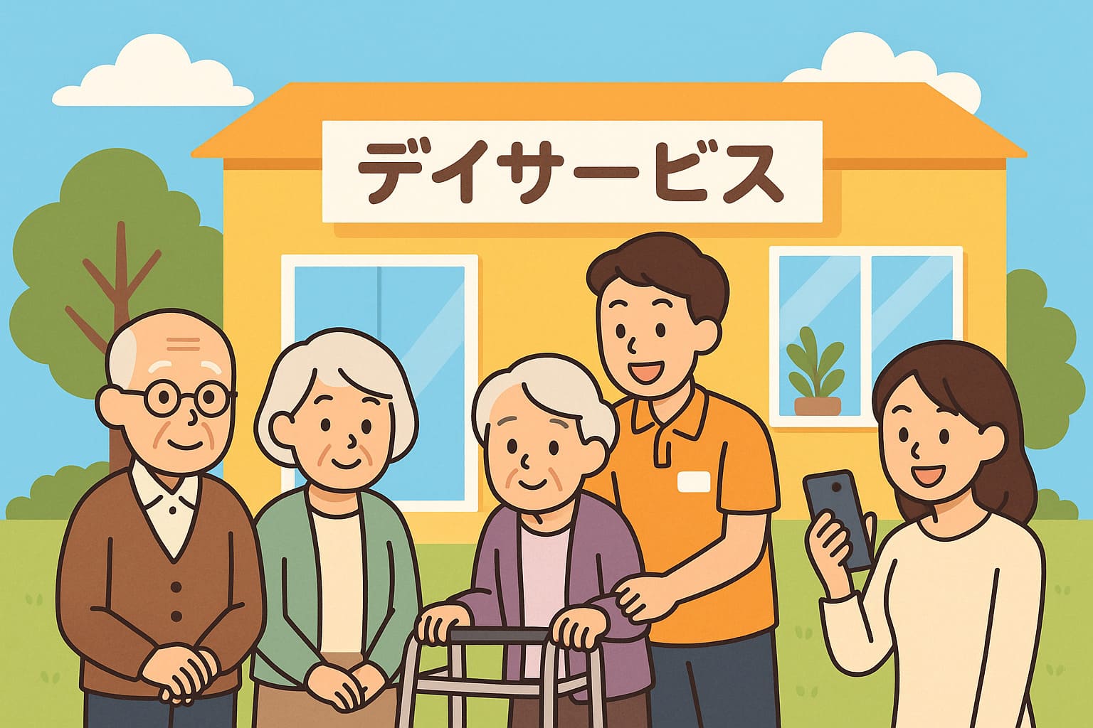 デイサービスのホームページ制作