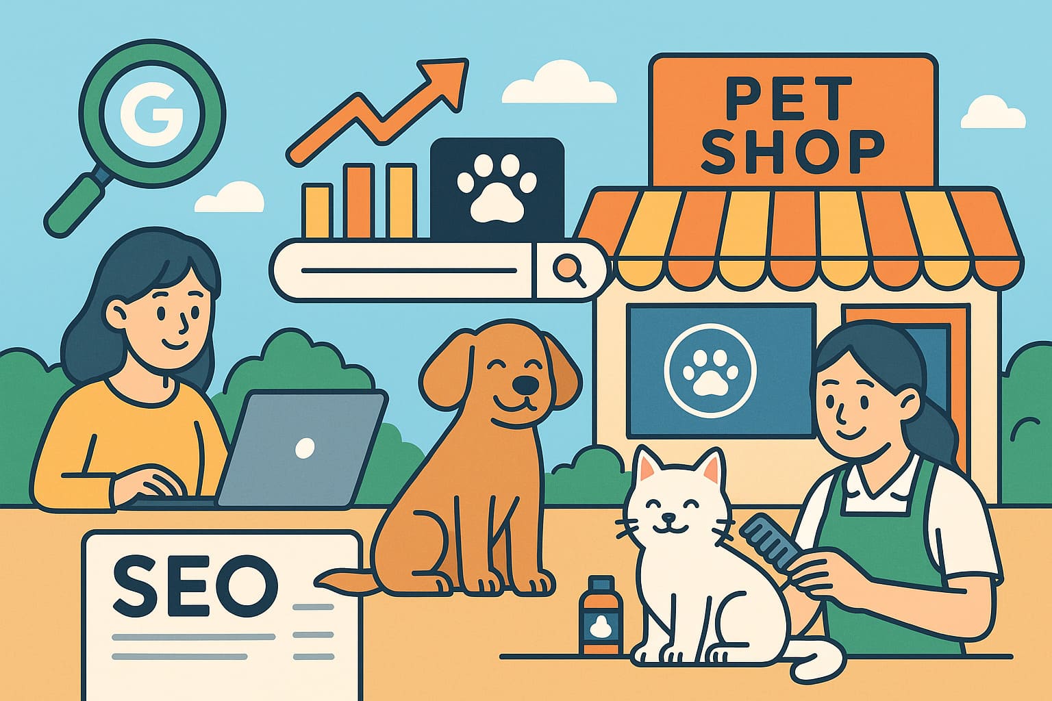 ペットショップのSEO対策
